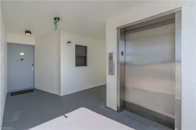View of exterior entry with elevator