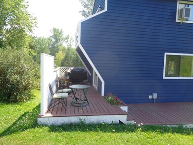 Deck off the kitchen