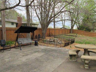 View of Patio, Enclosed Fish Pond, Hosta Garden, P