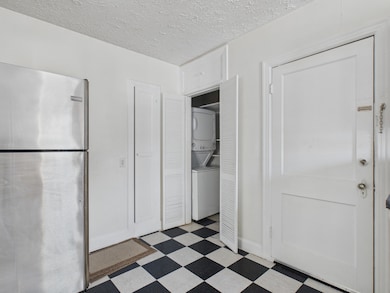 Pantry with Stacked Washer/Dryer