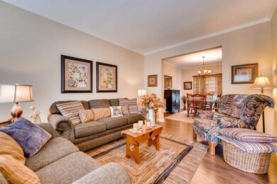 As you enter the home the formal living room is to your left. 