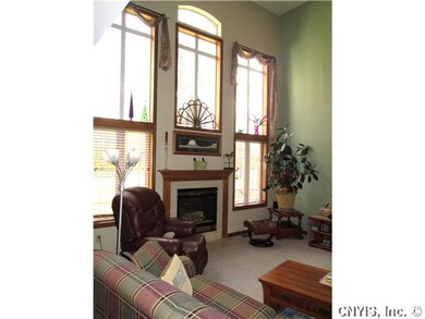 Great Room THE FULL WALL OF WINDOWS OFFERS GREAT W