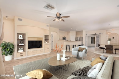 Virtually Staged Great Room