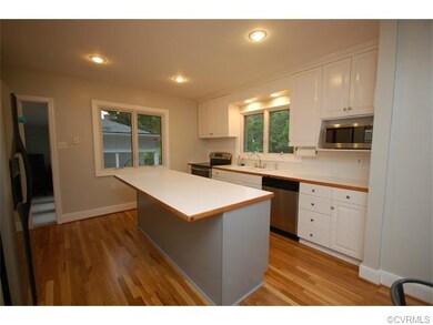 Clean updated kitchen.