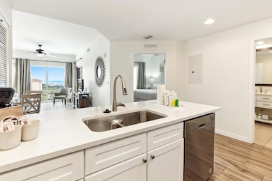 Kitchen towards living