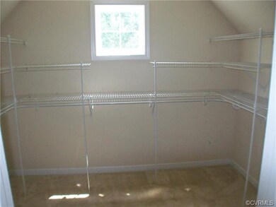 Master Bedroom walk-in closet.
