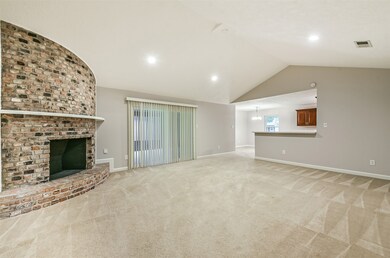 From the foyer looking over to the kitchen your fa