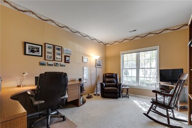 Front Room currently used as an office/study.