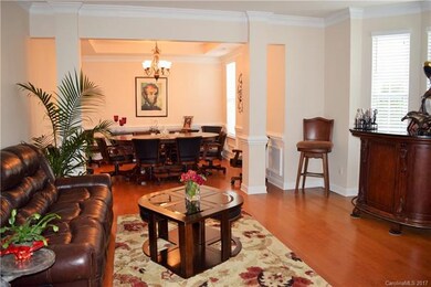 Living Room & Dining Room lies just off the foyer,
