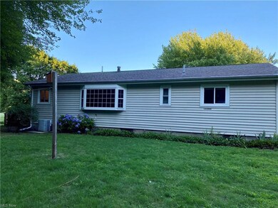 Back of the house. Back yard.