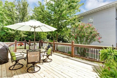 Relax, sit back, and enjoy your huge deck.
