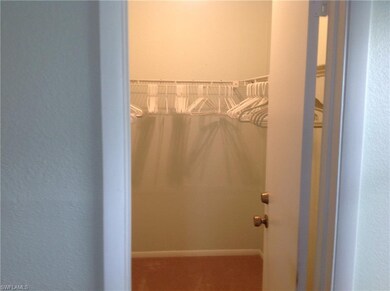 spacious walk in closet