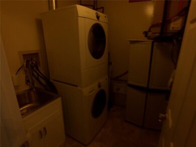 Laundry room in unit