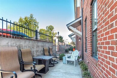Enjoy Downtown Davidson from your Front Patio