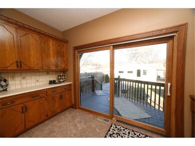 Mud room leads to a great back yard, perfect for e