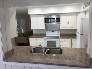 Kitchen pass through to the dining room