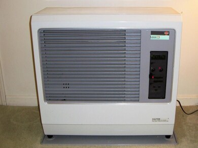 Direct vent K-1 heater