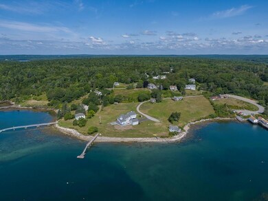 Pemaquid Harbor. Co-op to the far right.