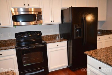 Bright white cabinets, lots of storage
