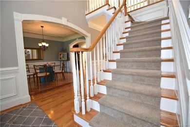 Gorgeous entryway to home! 2-story Foyer. Note the