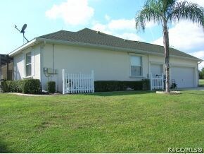East side of house