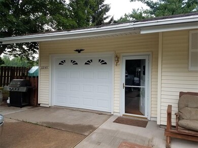 Attached garage
