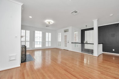 The 2nd Floor open-concept floorplan opens to a ch