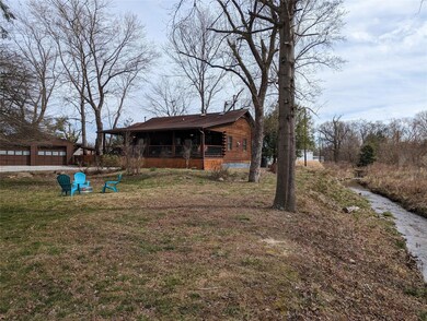 Creek adjacent to property
