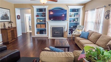 Beautiful hardwoods throughout main level.