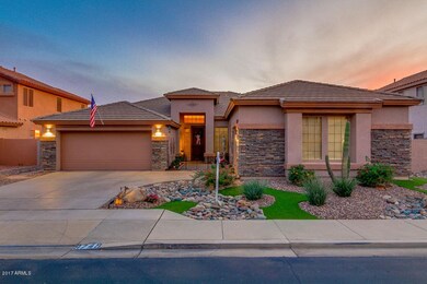Desert landscaping