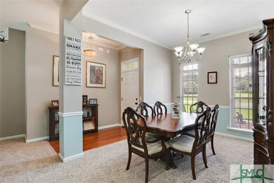 Foyer and formal dining room