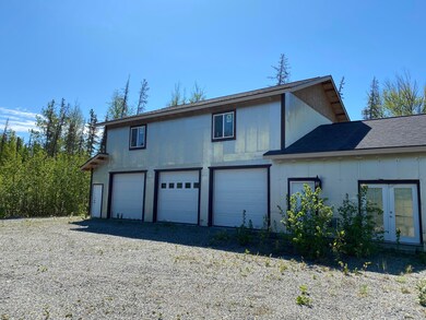 Outside of Garage