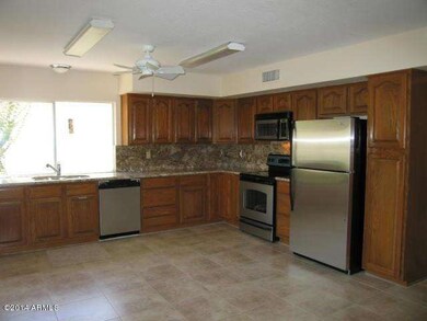 Updated kitchen with granite