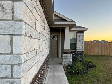 Beautiful stone and brick front exterior