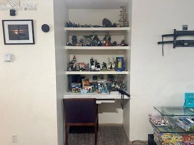 Built in Shelves in living room