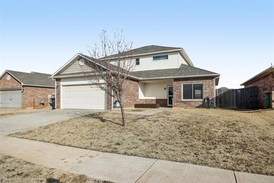 Front of property featuring a garage