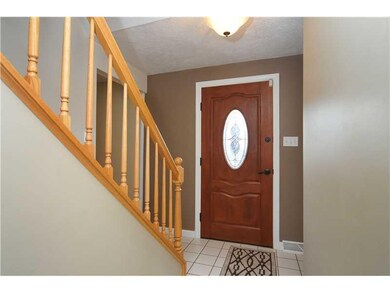 Entry/Foyer. Inviting foyer with ceramic tile floo