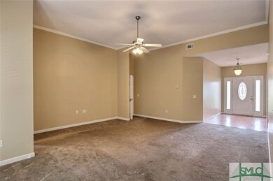 Large Family Room ~ Open Floor Plan ~ Crown Moldin