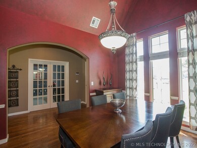Dining Room has tons of natural lighting.
