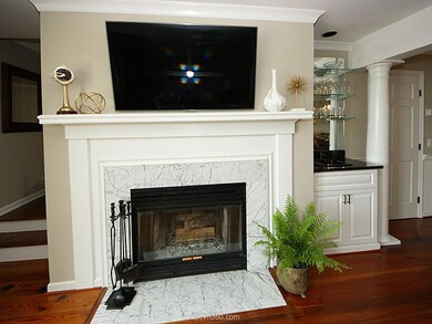 Fireplace & wet bar