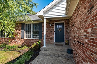 Nice Covered front entrance!  WELCOME HOME!