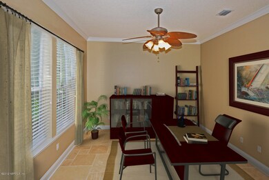 staged office or formal living room