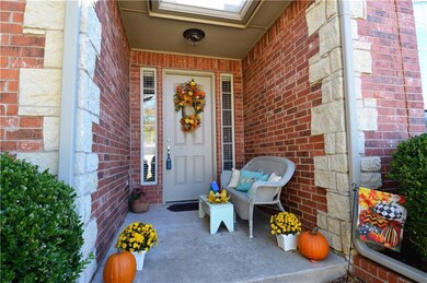 Beautiful covered front porch