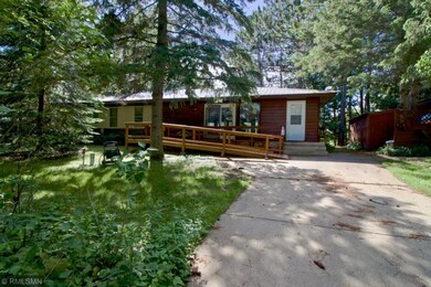 Road side of the home, Both home and garage have c