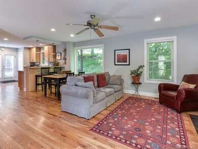 Open, flowing main floor