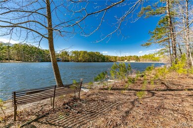 Partial water frontage