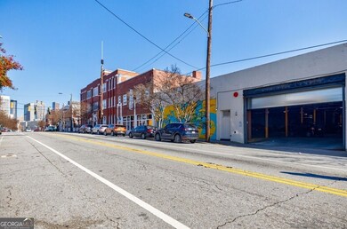 Building and garage entrance