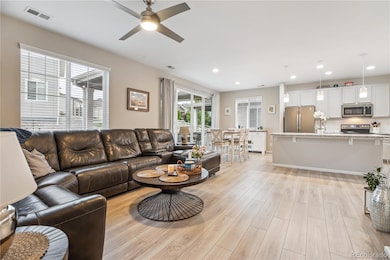 Family Room and Kitchen