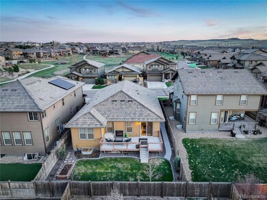 Aerial view of home