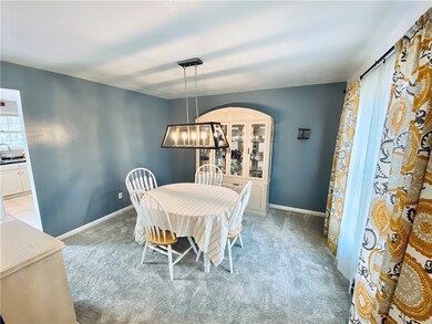 Formal dining room.
